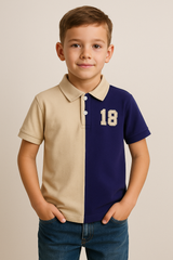 18 printed bouncybears polo shirt 