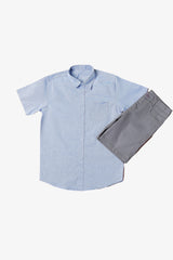 Pair of Casual shirt and Gray shorts.  BWS 0624A |  BS0624B - Bouncybears