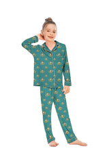 BNS-02 NIGHT SUIT PAJAMA SHIRT FOR GIRLS - Bouncybears