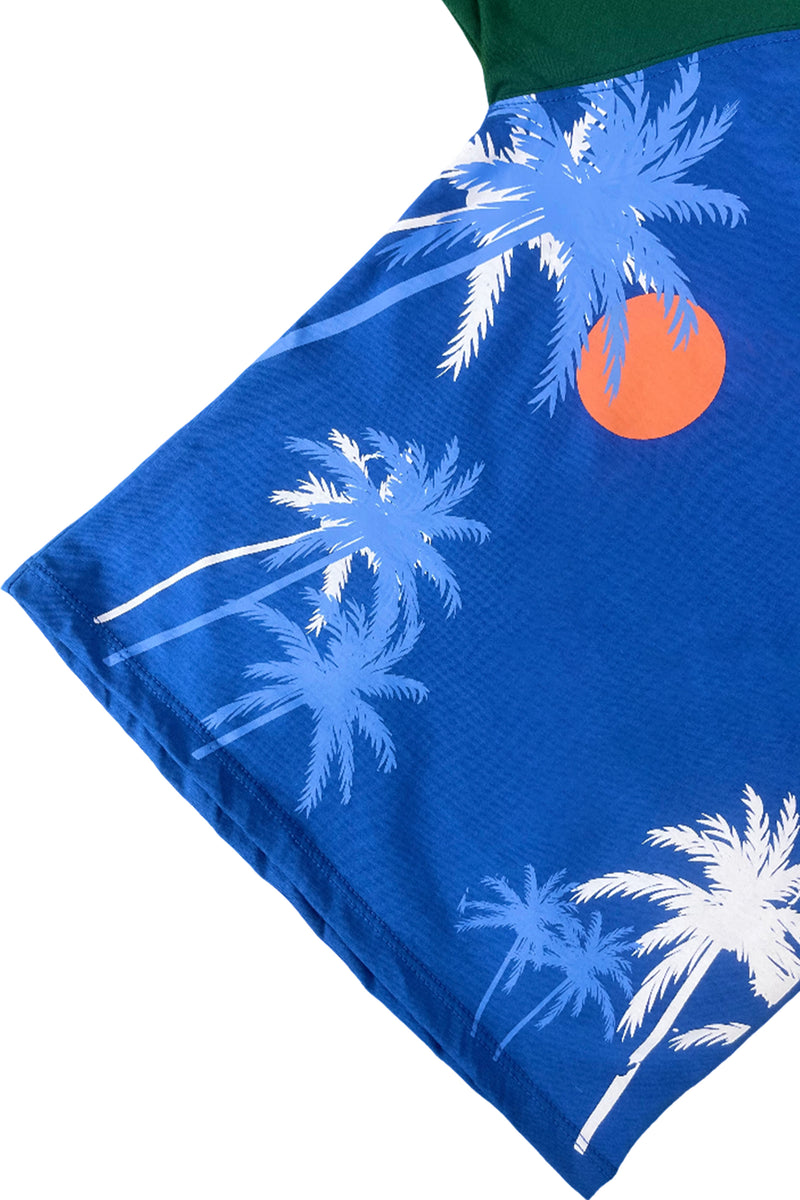 Palm Tree Graphic Print T-Shirt for Boys | BTS625E - Bouncybears