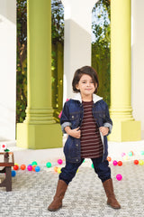 Bouncybears Denim jacket for boy and for girl