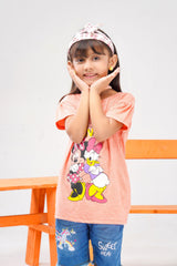 GTS001B Mickey Mouse Printed Graphic T-Shirt - Bouncybears