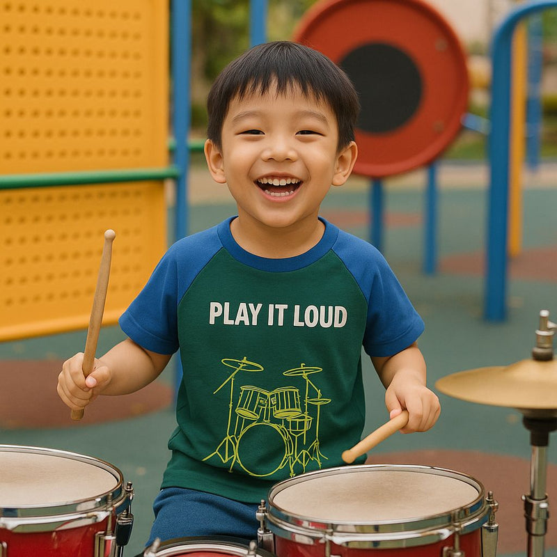 Printed shirt  Play it Loud BTS625F