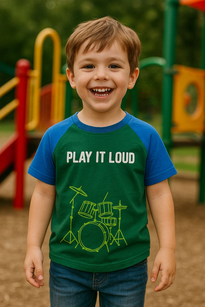 Printed shirt  Play it Loud BTS625F