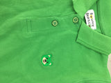 Green SHORT SLEEVES POLO SHIRT BKP001B - Bouncybears
