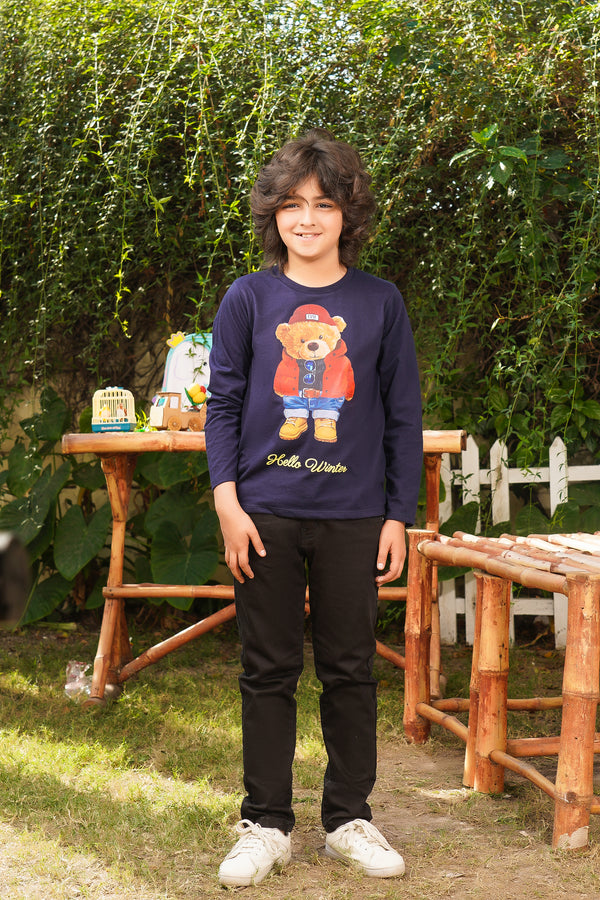 Pair of Boys Jersey  & Demin pants| WBKT-01 | BDP-01