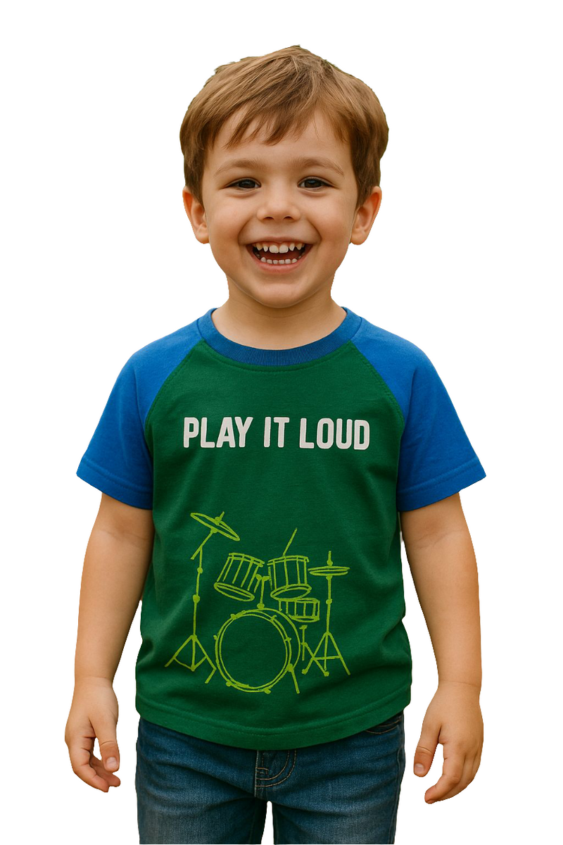 Play it Loud t-shirt for boys 