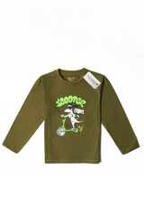 SCOOTER GANG Printed Full Sleeves Rounded Neck Boys Jersey | WBKT-21