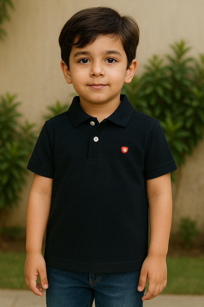 YoungBoyinBluePoloShirt
