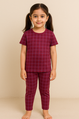 Set of girls T-Shirt + Pajama set GTSS52501 - Bouncybears