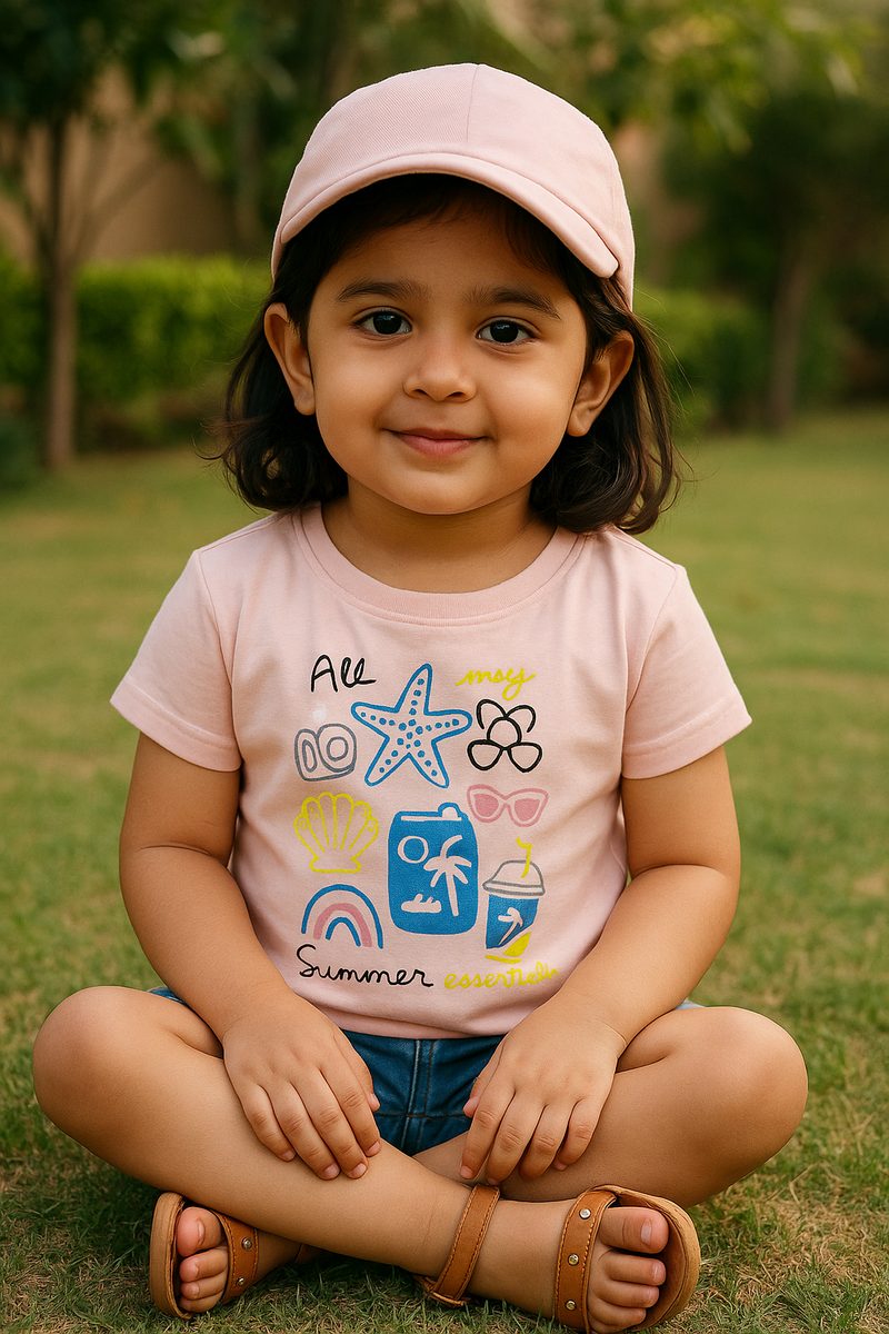 girls t-shirt for summer