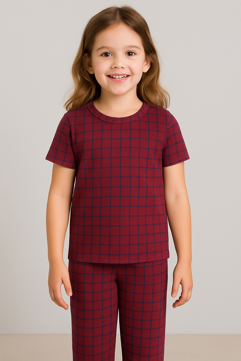 Set of girls T-Shirt + Pajama set GTSS52501 - Bouncybears