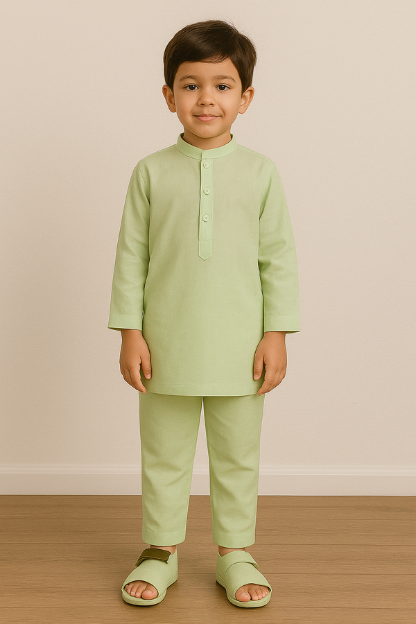 Mint Green Set of KURTA + Trouser | BTK001D