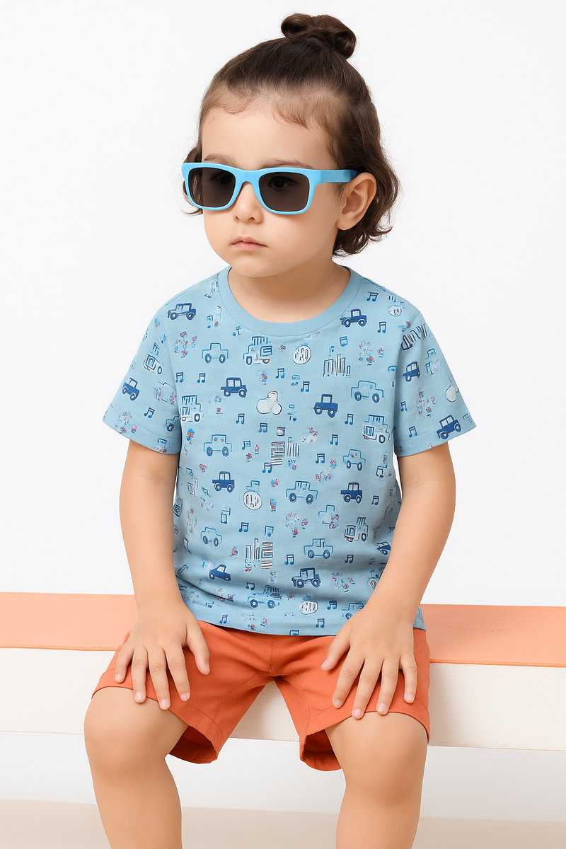 BTS625C Cute Minnie Cars T-Shirt - Bouncybears