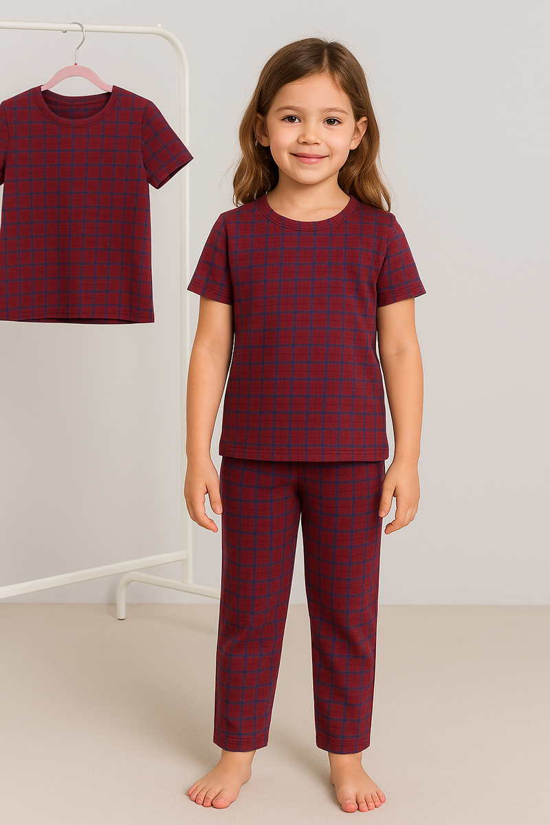 Set of girls T-Shirt + Pajama set GTSS52501 - Bouncybears