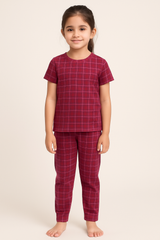 Set of girls T-Shirt + Pajama set GTSS52501 - Bouncybears