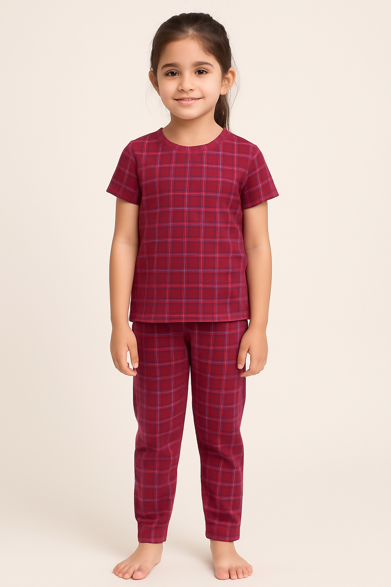 Set of girls T-Shirt + Pajama set GTSS52501 - Bouncybears